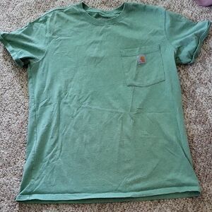 Carhartt Womens Short Sleeve Tee in Green